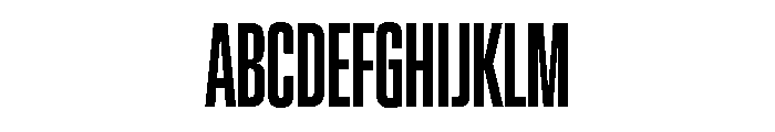 Lateral UltraCompressedBold Font UPPERCASE