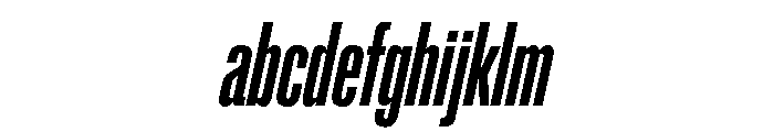 Lateral UltraCompressedBoldItalic FONT