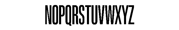 Lateral UltraCompressedMedium Font UPPERCASE