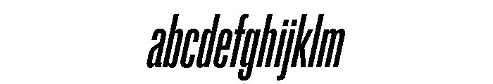 Lateral UltraCompressedMediumItalic FONT