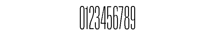 Lateral UltraCompressedThin Font OTHER CHARS