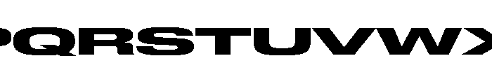 Lateral UltraWideBlack Font UPPERCASE