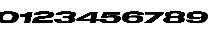 Lateral UltraWideBlackItalic Font OTHER CHARS