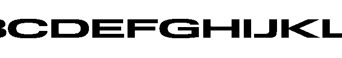 Lateral UltraWideBold Font UPPERCASE