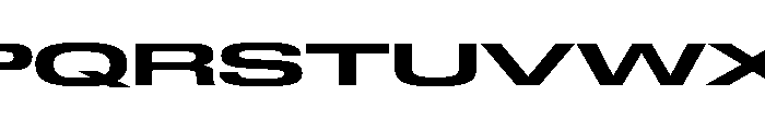 Lateral UltraWideBold Font UPPERCASE