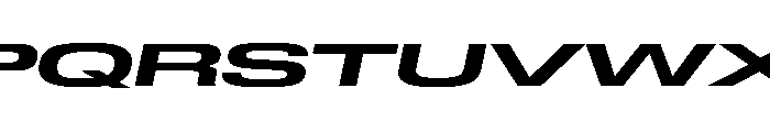 Lateral UltraWideBoldItalic Font UPPERCASE