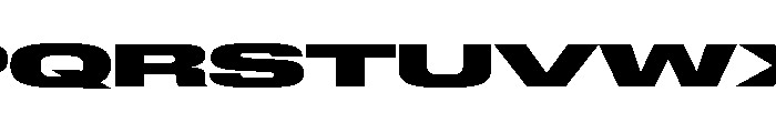 Lateral UltraWideHeavy Font UPPERCASE
