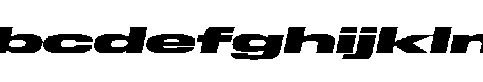 Lateral UltraWideHeavyItalic FONT
