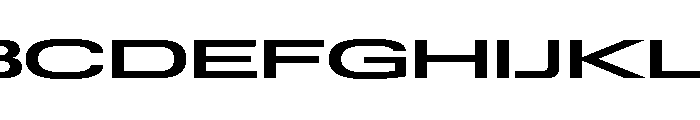 Lateral UltraWideMedium Font UPPERCASE