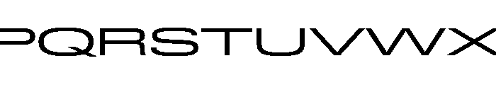 Lateral UltraWideRegular Font UPPERCASE