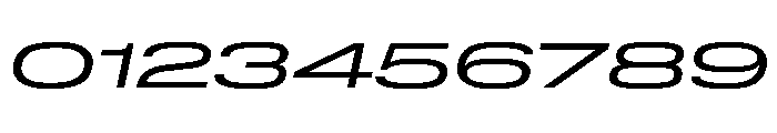Lateral UltraWideRegularItalic Font OTHER CHARS