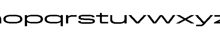 Lateral UltraWideRegular Font LOWERCASE