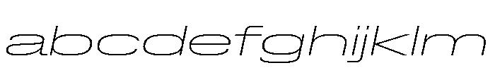 Lateral UltraWideThinItalic FONT