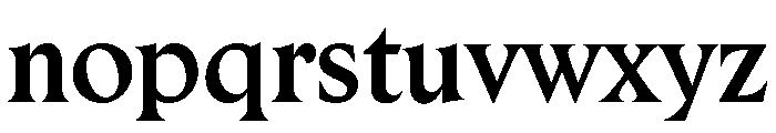 Laureatev0.3Banner Semibold Font LOWERCASE
