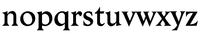 Laureatev0.3Standard Semibold Font LOWERCASE