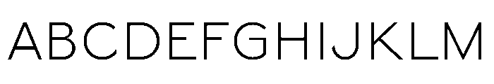 Lauweriksv03 Light Instance Font UPPERCASE