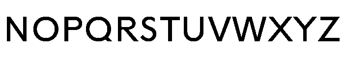 Lauweriksv03 Medium Instance Font UPPERCASE