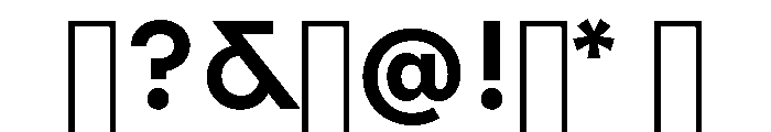 Lauweriksv0.3 Semibold Font OTHER CHARS