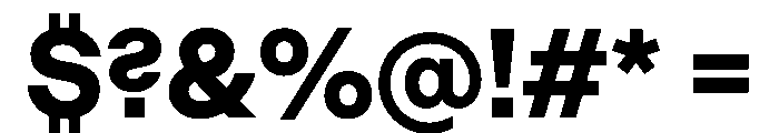 Lazzer TRIAL Bold Instance Font OTHER CHARS