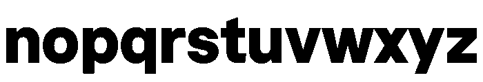 Lazzer TRIAL Heavy Instance Font LOWERCASE