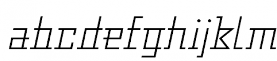 Lafet Light Italic FONT