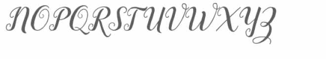 Lady Love Font UPPERCASE
