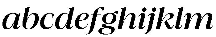 La Mericana Bold Italic FONT
