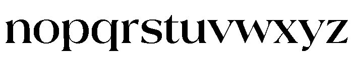 La Mericana Bold Font LOWERCASE