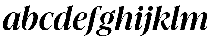 La Mericana Condensed Bold Italic FONT