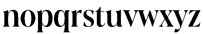 La Mericana Condensed Bold Font LOWERCASE