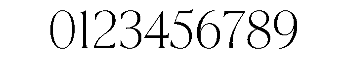 La Mericana Condensed Light Font OTHER CHARS