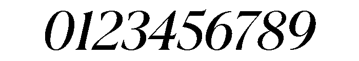 La Mericana Condensed Medium Italic Font OTHER CHARS