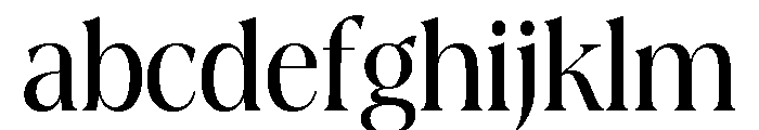 La Mericana Condensed Medium FONT