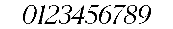 La Mericana Condensed Regular Italic Font OTHER CHARS