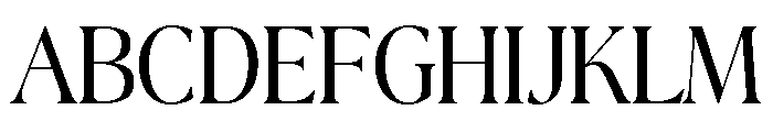 La Mericana Condensed Regular Font UPPERCASE