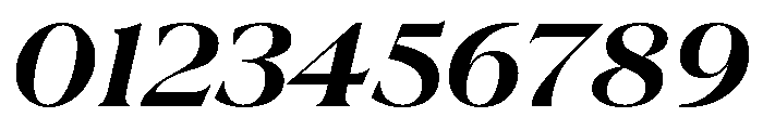 La Mericana Extra Bold Italic Font OTHER CHARS