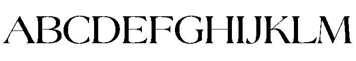 La Mericana Medium Font UPPERCASE