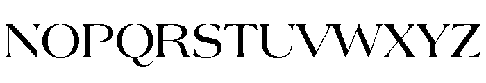 La Mericana Medium Font UPPERCASE