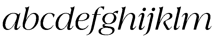 La Mericana Regular Italic FONT