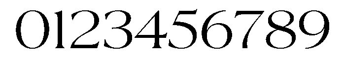 La Mericana Regular Font OTHER CHARS