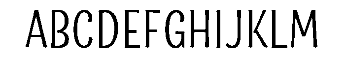 La Parisienne Sans Regular Font UPPERCASE