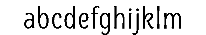 La Parisienne Sans Regular FONT