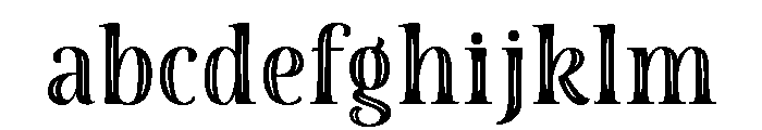 La Parisienne Serif Inline FONT