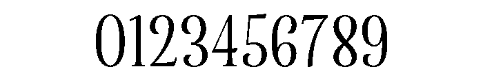 La Parisienne Serif Regular Font OTHER CHARS