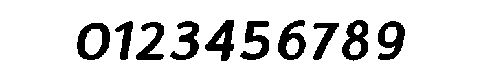 La Veronique Notes Bold Italic Font OTHER CHARS