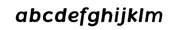 La Veronique Notes Bold Italic FONT