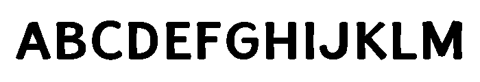La Veronique Notes Bold Font UPPERCASE
