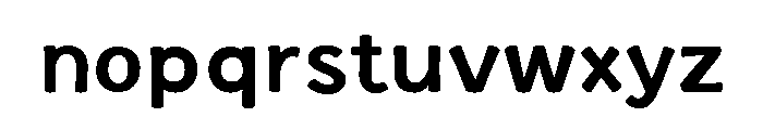 La Veronique Notes Bold Font LOWERCASE