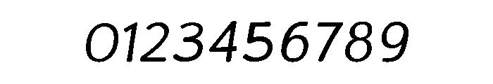La Veronique Notes Regular Italic Font OTHER CHARS
