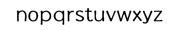 La Veronique Notes Regular Font LOWERCASE